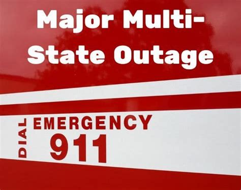 911 outage in three states